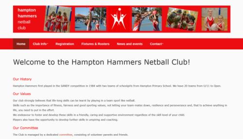 Hampton Hammers Netball Club